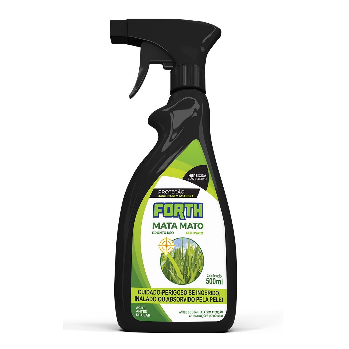 Herbicida Forth Mata Mato Pronto uso 500ml, marca Forth - Foto Principal