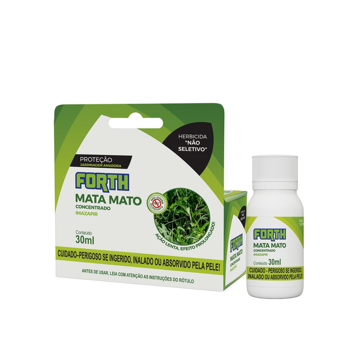 Herbicida Forth Mata Mato Concentrado 30ml, marca Forth - Foto Principal