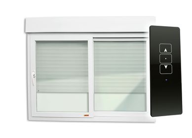 Janela Integrada com Controle Remoto 220V PVC Branco 2 Folhas Mveis 140x200x11,5cm Itec