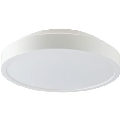 Plafon de LED Redondo de 25cm Anillo Bivolt Branco Just Home Collection