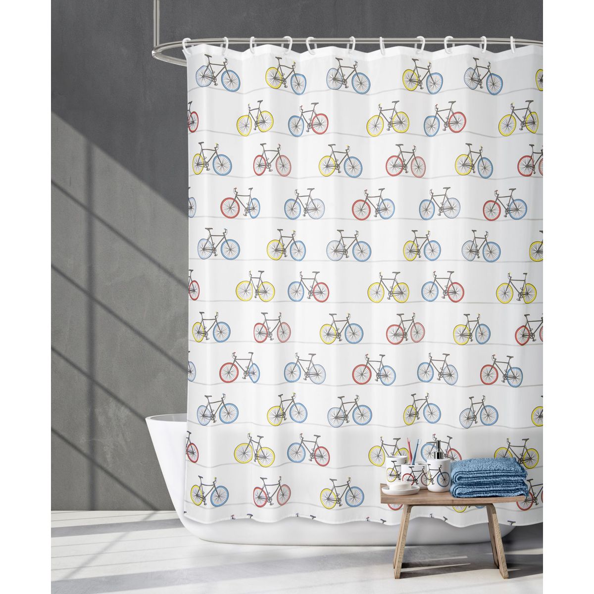 Porta Objetos de Banheiro em Cerâmica Bicicleta Just Home Collection, marca Just Home Collection - Foto Principal