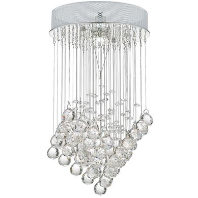 Luminria Pendente Cristal 1L E28