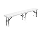 Banco Dobrável 180cm Branco