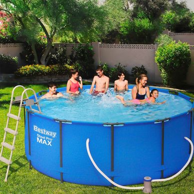 Piscina Estrutural Redonda 10.250L com Filtro 127V