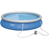 Piscina Inflável Redonda 9.677L com Filtro 220V