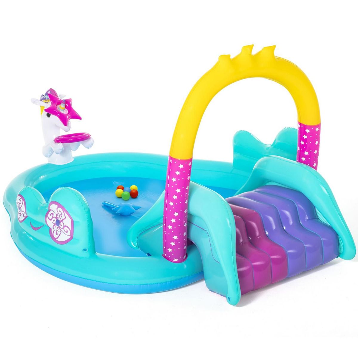 Piscina Inflável Retangular 220L Playcenter Aquático Mágico, marca Bestway - Foto Principal