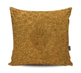 Almofada de Veludo Indian 12 42x42cm Dourado