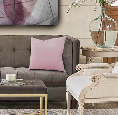 Almofada Microfibra 42x42cm Rosa