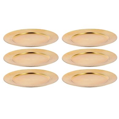 Kit com 6 Souplast Dourado