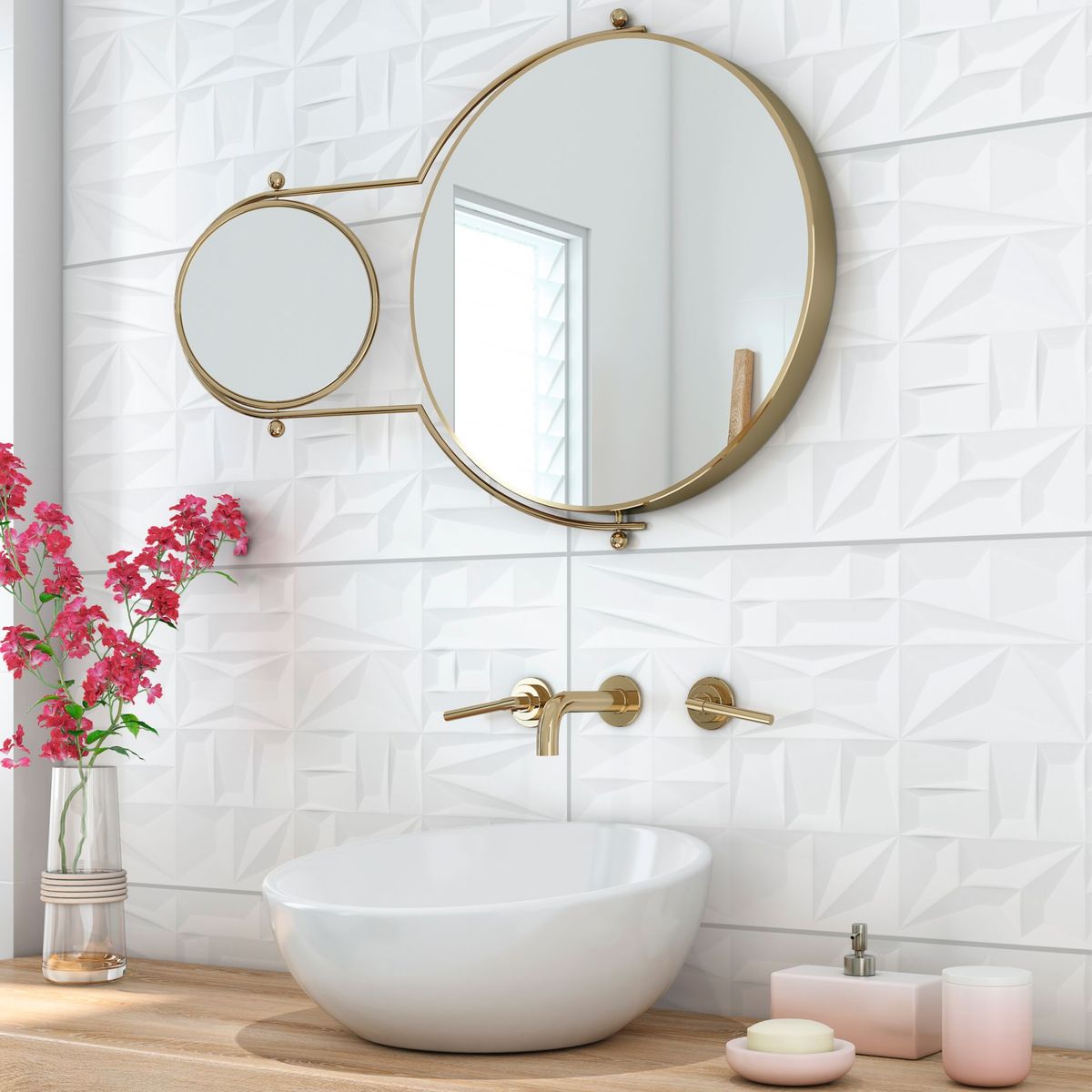 Revestimento Menfi Bianco Plus 38x75cm Caixa com 2,00m² Branco, marca Cecafi - Foto 2