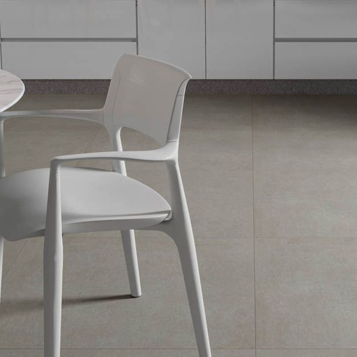 Porcelanato Esmaltado Distrito Be 80x80 cm Retificado Caixa com 1,92m² Natural, marca Portinari - Foto 2