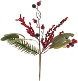 Flor de Decorativa de Natal 33cm Dear Santa