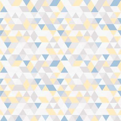 Papel de Parede Tringulos Azul