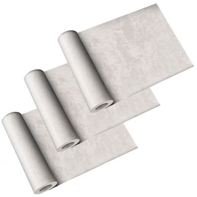 Kit com 3 Papeis de Parede Cimento Queimado Cinza