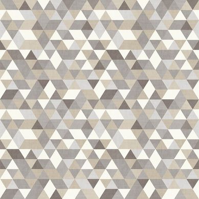 Papel de Parede Tringulos Cinza