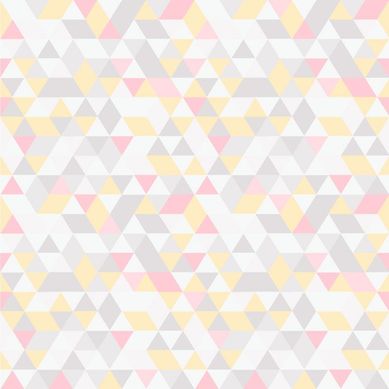 Papel de Parede Tringulos Rosa