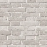Papel de Parede Tijolinhos Cinza