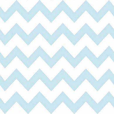 Papel de Parede Chevron Azul