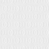 Papel de Parede Geométrico Leque Cinza