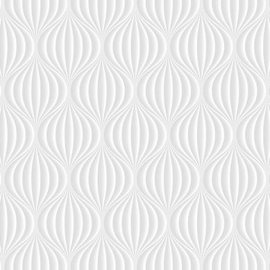 Papel de Parede Geomtrico Leque Cinza
