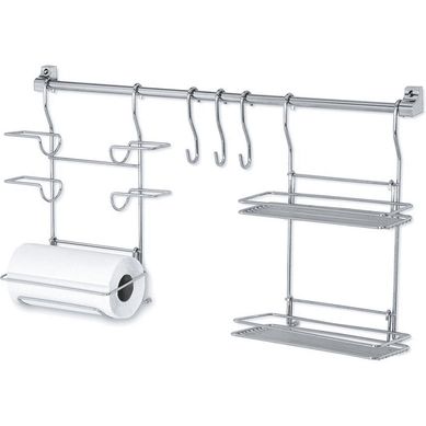 Kitchenset Duplo Suporte para Rolos e Pratos Duplo