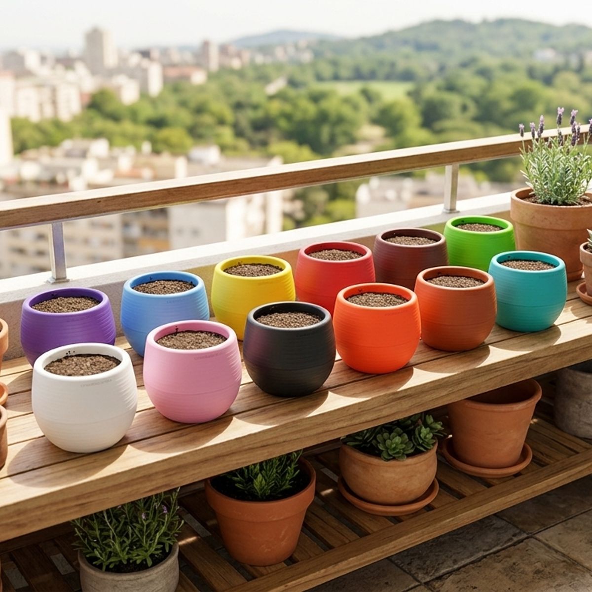 Vaso Baby Ball Mix All Garden, marca All Garden - Foto 2