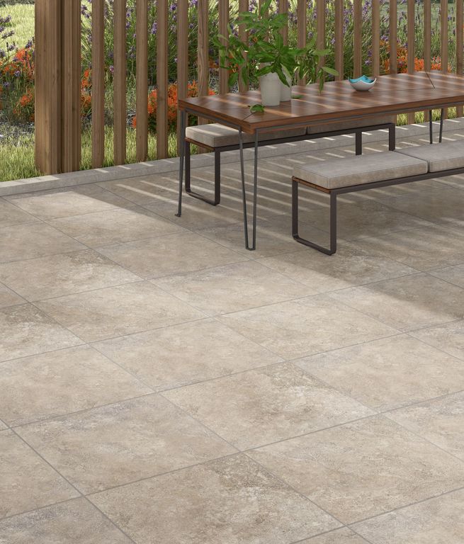 Piso Cerâmico Magno Plus Ad 62x62cm Caixa 2,32m² Cinza Holztek