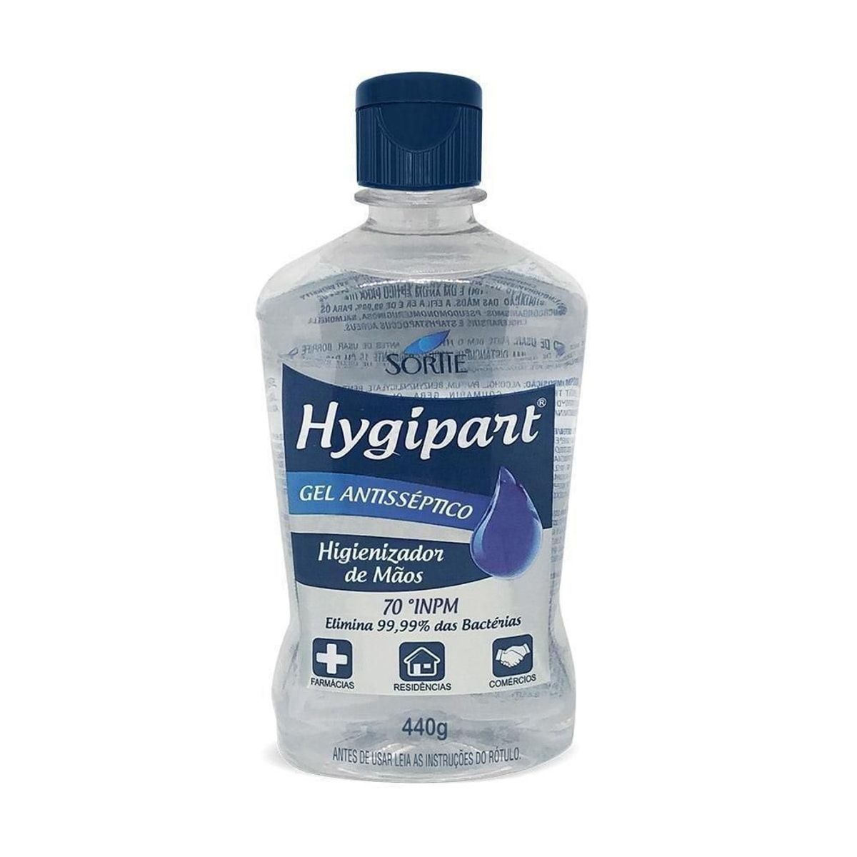 Álcool Gel 70% Hygipart 440g, marca  - Foto Principal