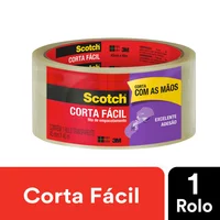 Fita de Empacotamento Corta Fácil  45mm x 40m 3M
