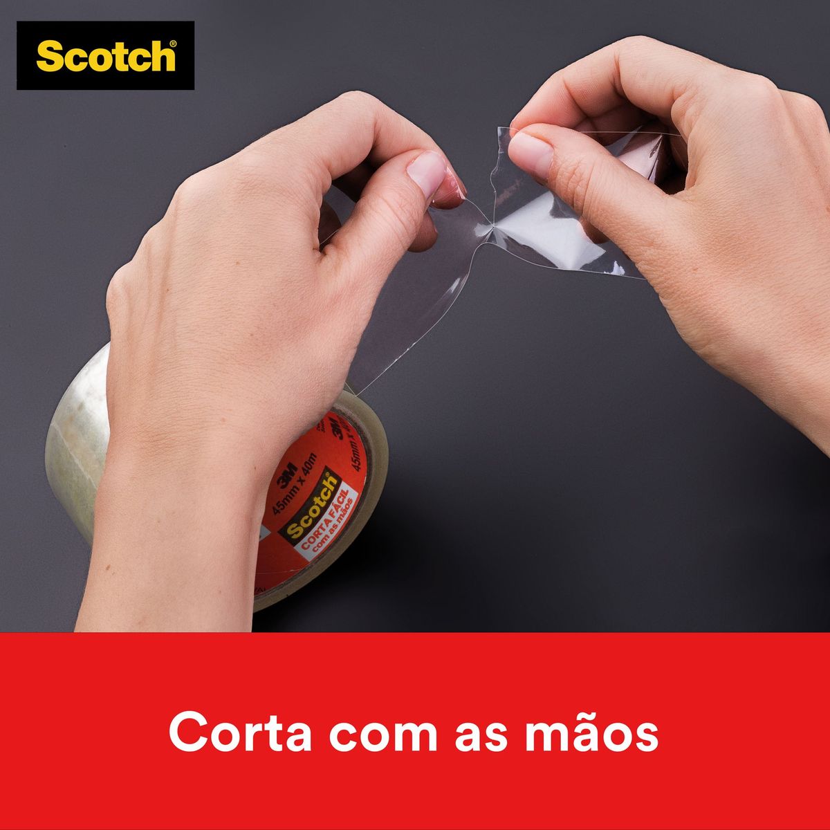 Fita Corta Fácil 45mmx40m Ind Scotch, marca  - Foto 2
