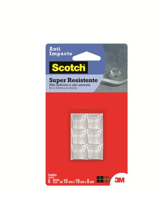 Protetor Anti-Impacto 3M Scotch Piramidal - 6 unidades