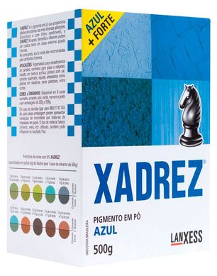 Pigmento Em P Xadrez 500G Azul