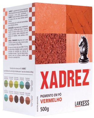 Pigmento Em P Xadrez 500G Vermelho