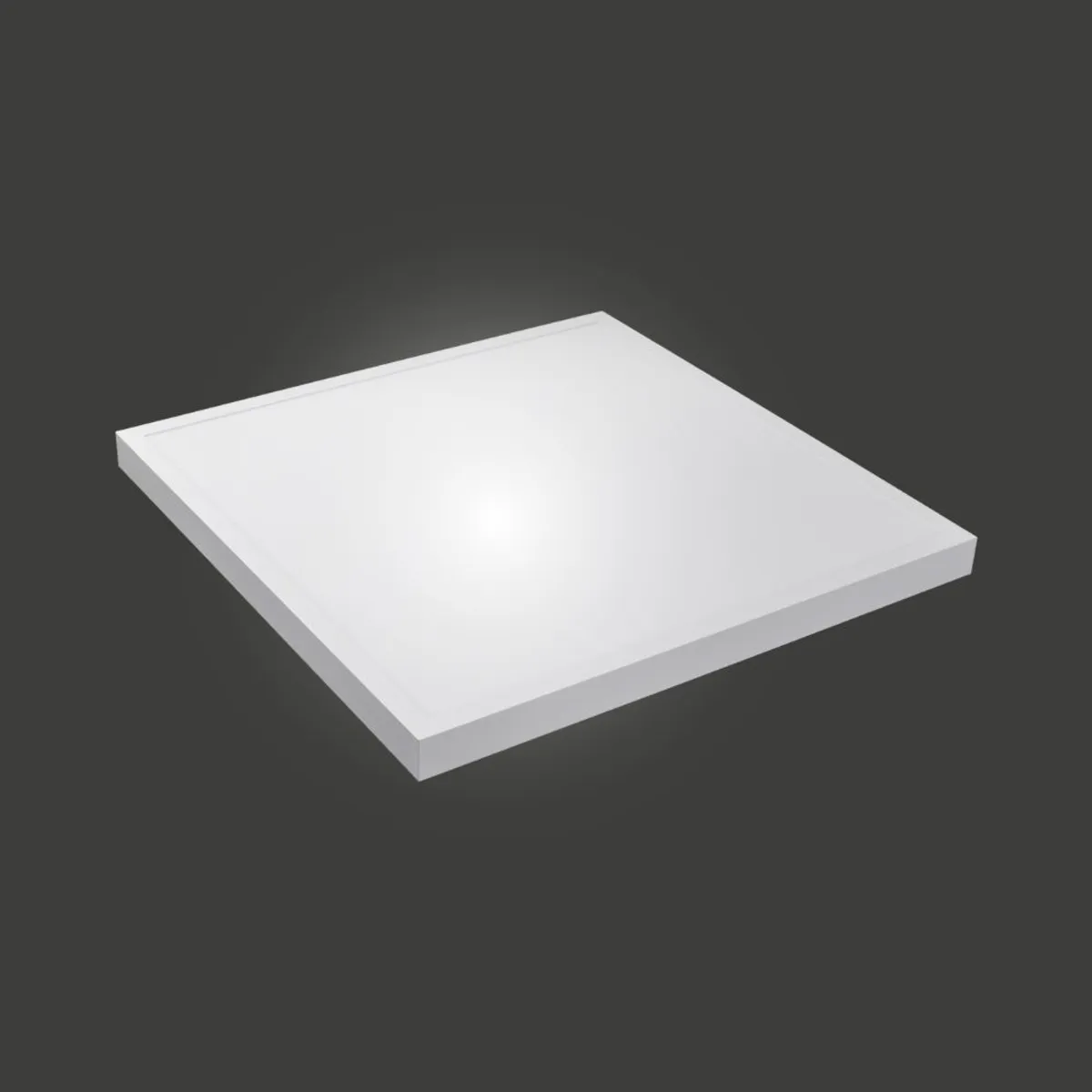 Painel Sobrepor Quadrado 50W 6.5K Bivolt, marca Llum - Foto 2