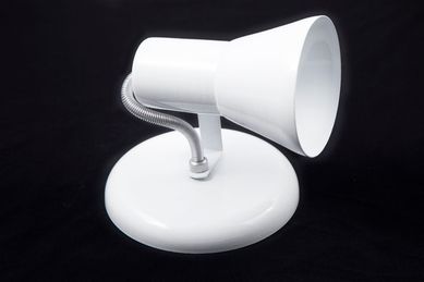 Spot 1 Lmpada Sino Alumnio Branco