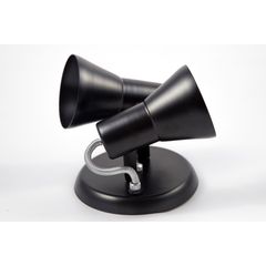 Spot 2 Sino Alumínio Preto ARS Iluminação