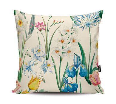 Almofada Veludo Flowers 05 42x42cm