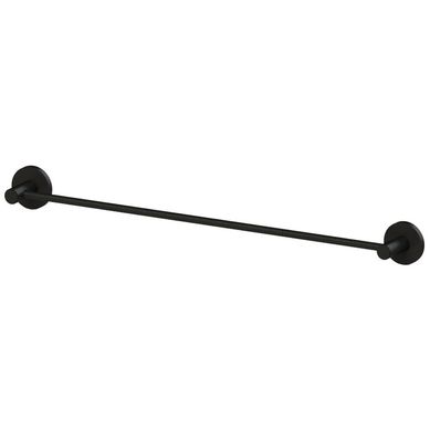 Porta Toalha Barra para Banheiro Bello Black 49cm