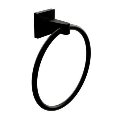 Porta Toalha Argola Vite 1804477 Romar Metais Exclusive Black