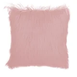 Almofada Pelo Alto 40x40cm Rosa