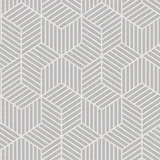 Papel de Parede Geométrico 37311 50x1000cm Cinza
