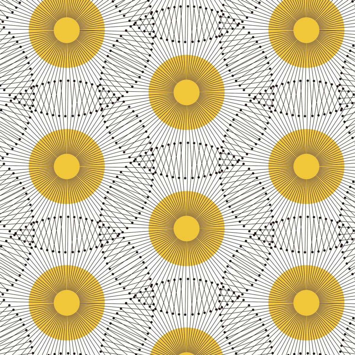 Tecido Adesivo Mavra 50x300 cm Amarelo, marca Flok - Foto Principal