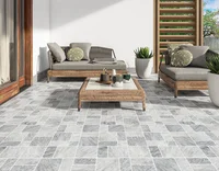 Piso Cerâmico Sevilha Externo 45X45cm Caixa 2,00m² Bold Cinza Holztek
