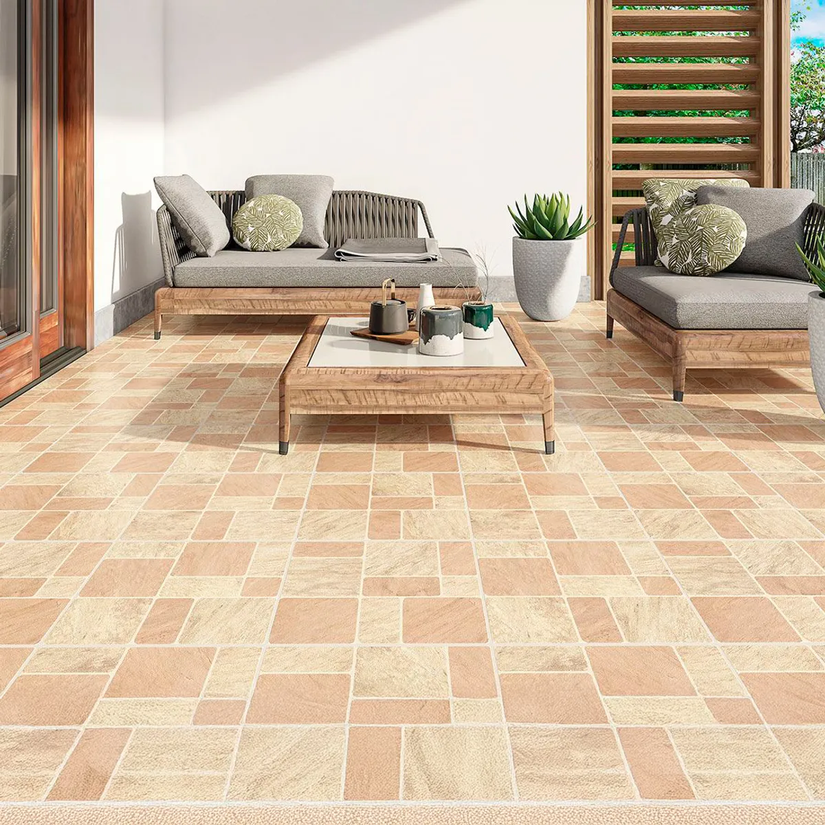 Piso Sevilha Bege 45x45cm Caixa 2,00m² Holztek, marca Holztek - Foto Principal