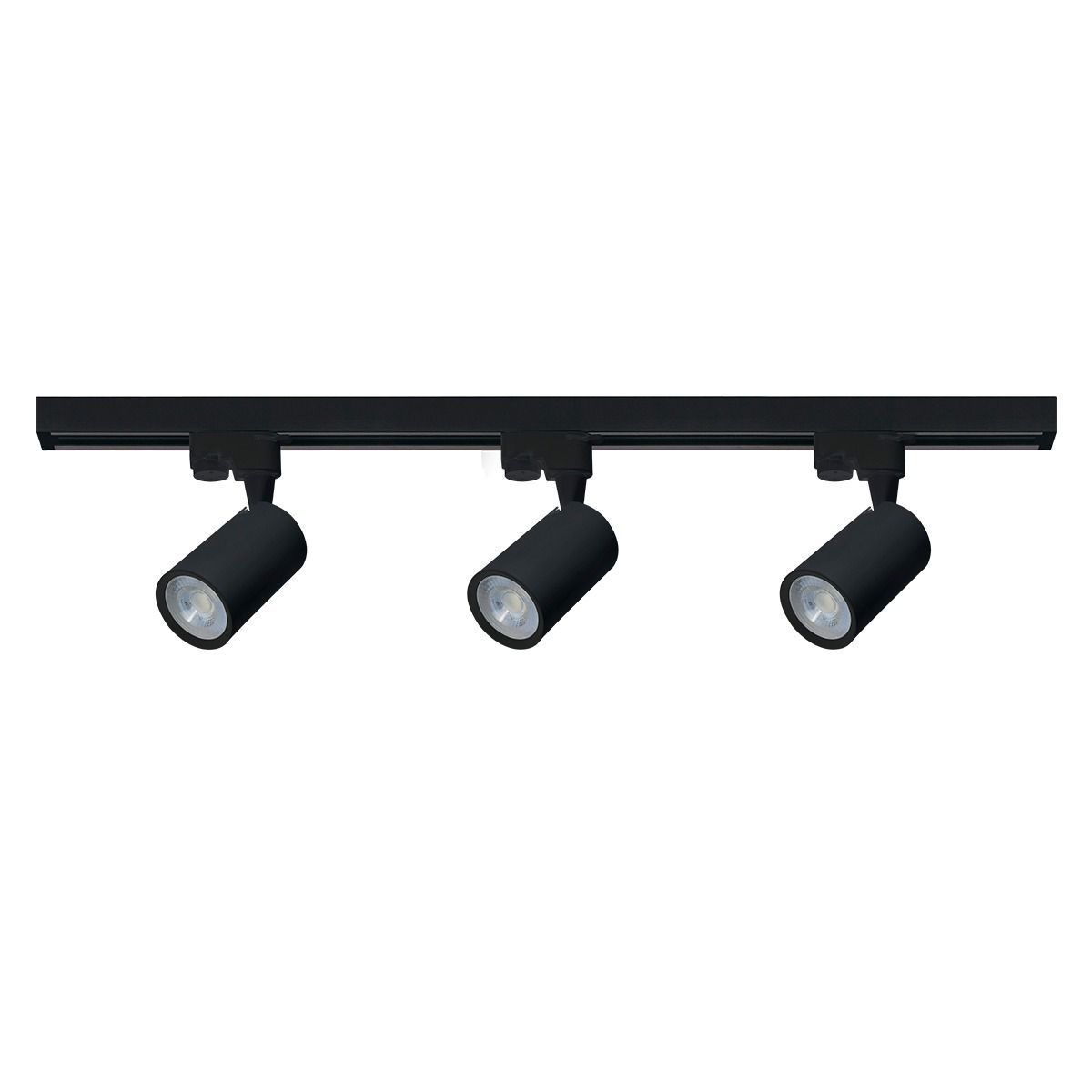 Kit 3 Spots Trilho Led Pto 5W 6000K, marca Luminatti - Foto Principal