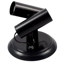 Spot de Sobrepor Tubinho JM Iluminação Preto ARS Iluminação
