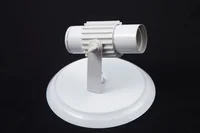 Spot Tubo Aleta Alumínio Branco