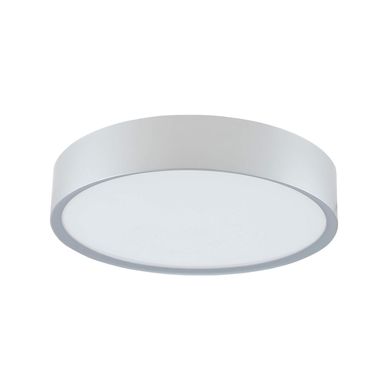 Plafon de LED Anillo de 26cm 6500K Bivolt Prata Casa Bonita