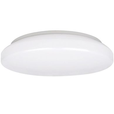 Plafon de LED de 30cm com 3 Estgios e Dimmer Bivolt Branco Just Home Collection