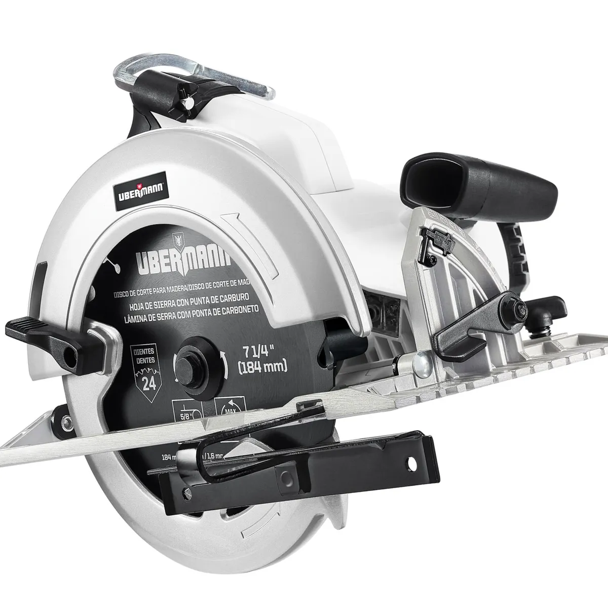 Serra Circular 185mm  220v Ubermann, marca Ubermann - Foto 2